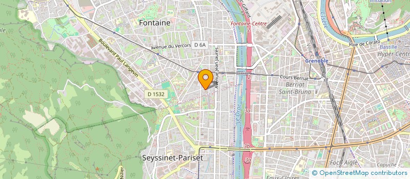 localisation de l'entreprise SCI DU 13 RUE ANTOINE POLOTTI  FONTAINE