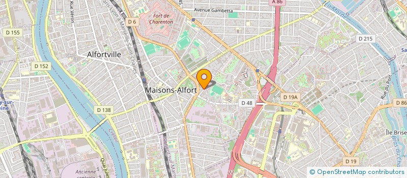 localisation de l'entreprise SCI DU 13 RUE CARNOT COAPO à MAISONS-ALFORT