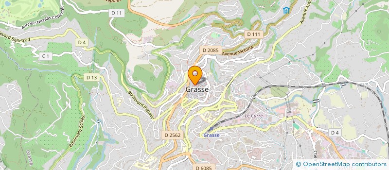 localisation de l'entreprise SCI DU 13 RUE DE L ORATOIRE à GRASSE