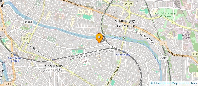 localisation de l'entreprise SCI DU 13 RUE DU MARAIS à SAINT-MAUR-DES-FOSSES