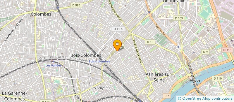 localisation de l'entreprise SCI DU 13 RUE DUCHESNAY à ASNIERES-SUR-SEINE