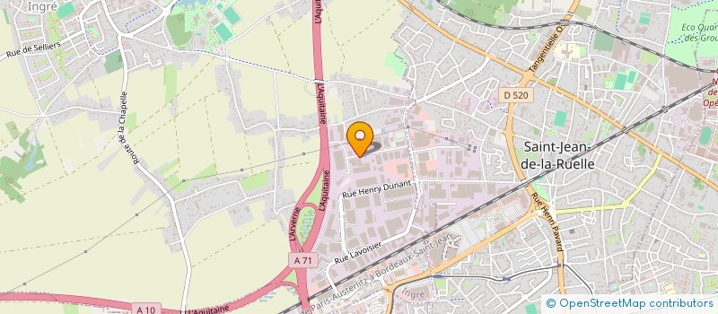 localisation de l'entreprise SCI DU 13 RUE EMILE LECOMTE  INGRE