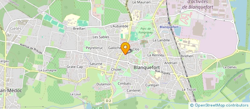 localisation de l'entreprise SCI DU 13 RUE ESPIOT à BLANQUEFORT