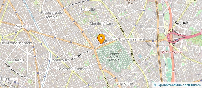 localisation de l'entreprise SCI DU 13 RUE FERNAND LEGER  PARIS