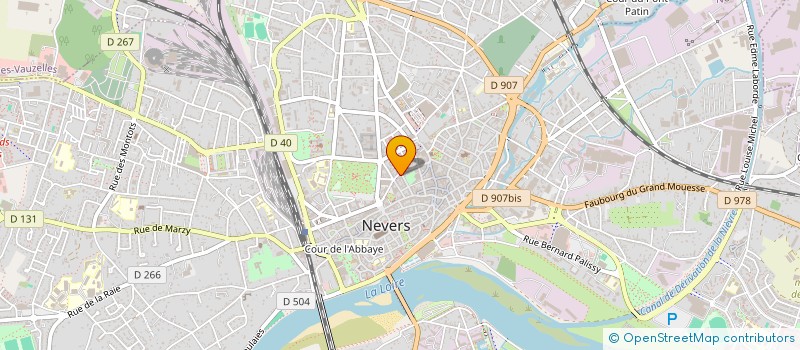 localisation de l'entreprise SCI DU 13 RUE GAMBETTA à NEVERS