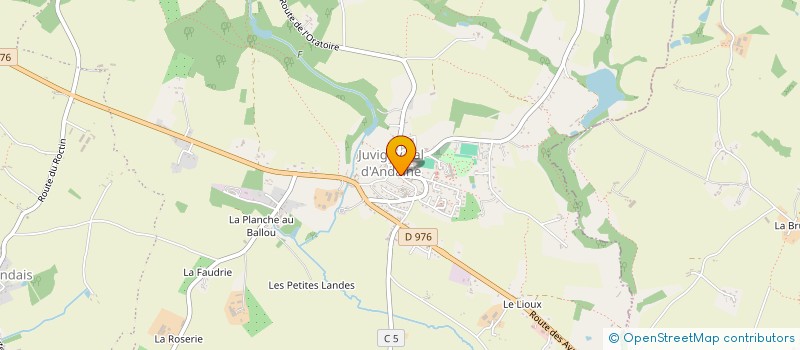 localisation de l'entreprise SCI DU 13 RUE L. BARRE à RIVES D'ANDAINE