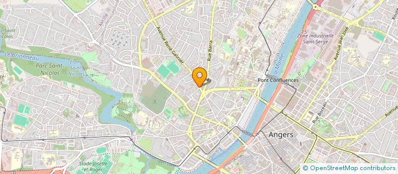 localisation de l'entreprise SCI DU 13 RUE ST LAZARE à ANGERS