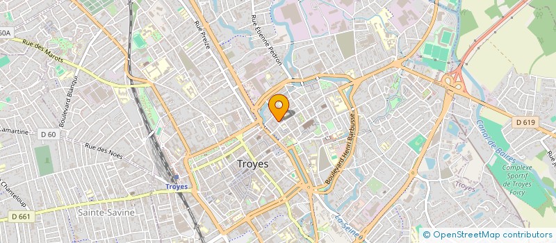 localisation de l'entreprise SCI DU 13 RUE VIEILLE ROME à TROYES
