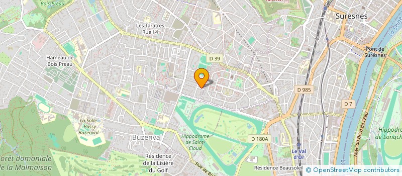 localisation de l'entreprise SCI DU 13 RUES DES CITES à RUEIL-MALMAISON