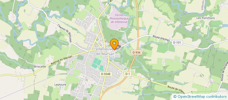 localisation de l'entreprise SCI DU 131 AVENUE DE L'ARMAGNAC à VILLENEUVE-DE-MARSAN