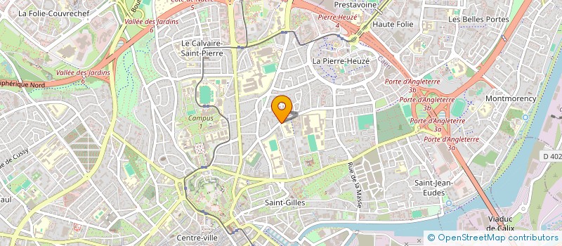 localisation de l'entreprise SCI DU 132 BD MARECHAL LECLERC à CAEN