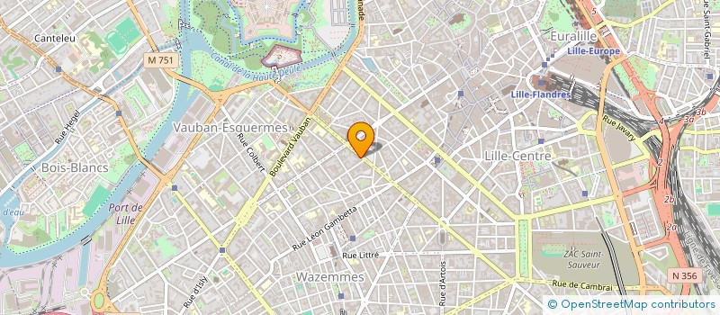 localisation de l'entreprise SCI DU 134 RUE SOLFERINO à LILLE