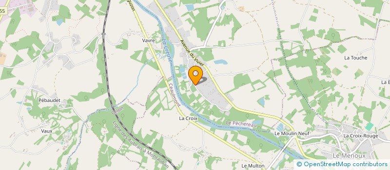 localisation de l'entreprise SCI DU 135 CHEMIN DES HAUTS DES COTES à LE PECHEREAU