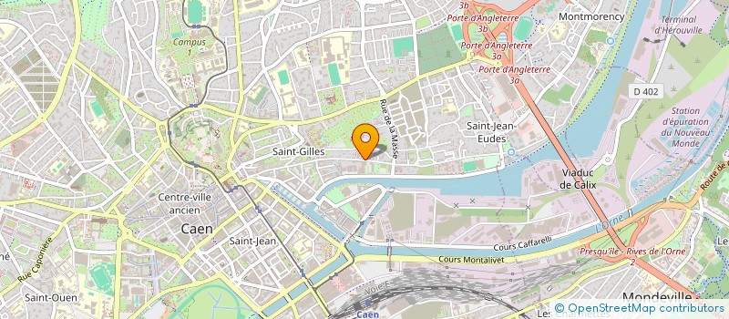 localisation de l'entreprise SCI DU 135 RUE BASSE à CAEN