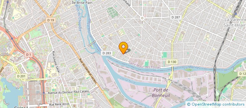 localisation de l'entreprise SCI DU 135 RUE DES CITES à SAINT-MAUR-DES-FOSSES