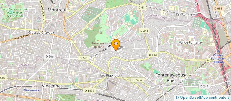 localisation de l'entreprise SCI DU 136 REPUBLIQUE à FONTENAY-SOUS-BOIS
