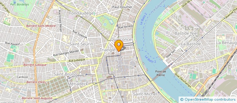 localisation de l'entreprise SCI DU 136 RUE STE CATHERINE 2  BORDEAUX