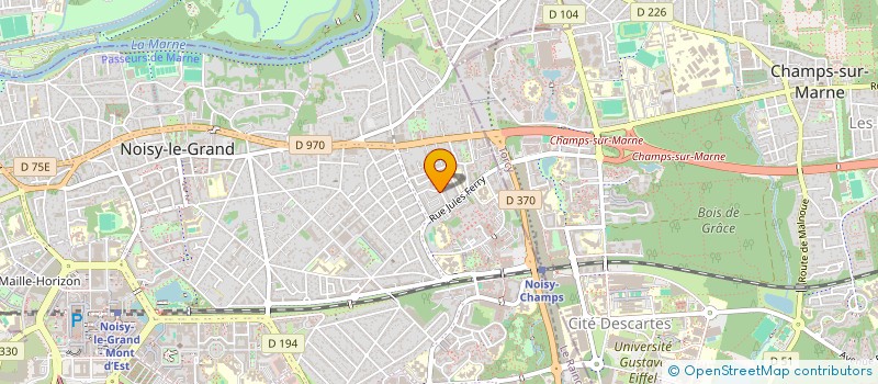 localisation de l'entreprise SCI DU 14  NOISY-LE-GRAND