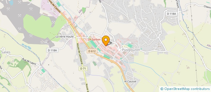 localisation de l'entreprise SCI DU 14 à ALBI