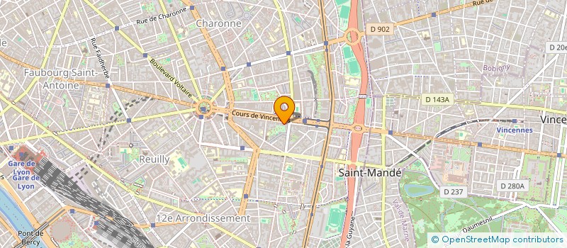 localisation de l'entreprise SCI DU 14 AV DE TOURVILLE PARI à PARIS