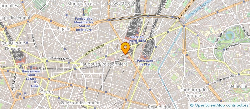 localisation de l'entreprise SCI DU 14 DE LA RUE DES PETITS HOTELS  PARIS