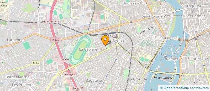 localisation de l'entreprise SCI DU 14 JUILLET à TOULOUSE