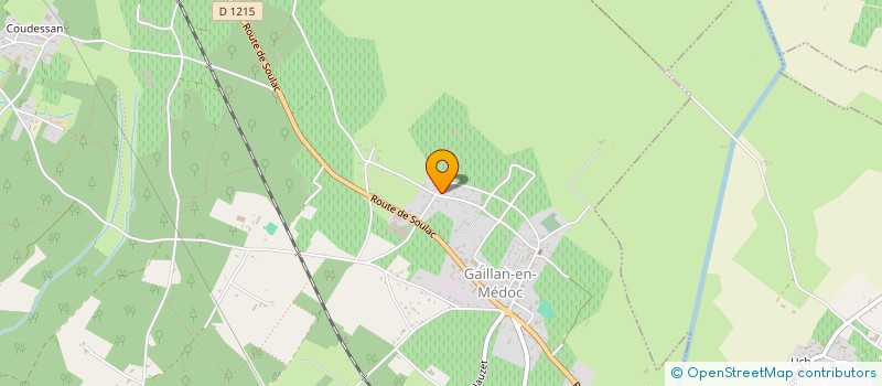 localisation de l'entreprise SCI DU 14 JUILLET  GAILLAN-EN-MEDOC