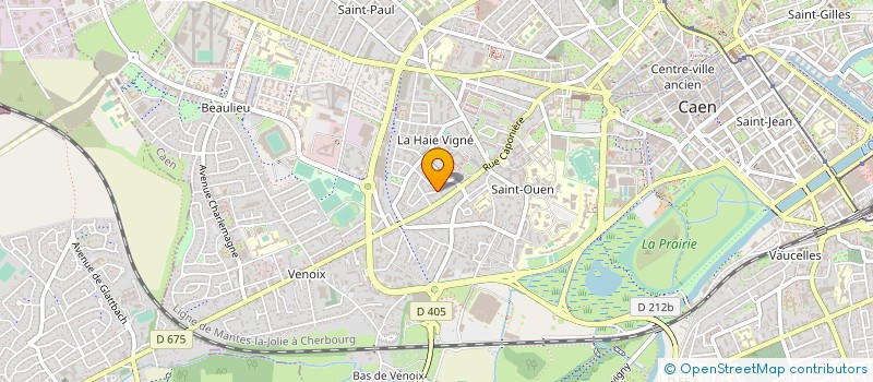 localisation de l'entreprise SCI DU 14 JUIN à CAEN