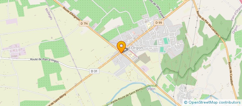localisation de l'entreprise SCI DU 14 LE LIERRE GRIMPANT à PLAN-D'ORGON