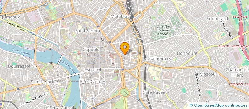 localisation de l'entreprise SCI DU 14 R D'AUBUISSON à TOULOUSE
