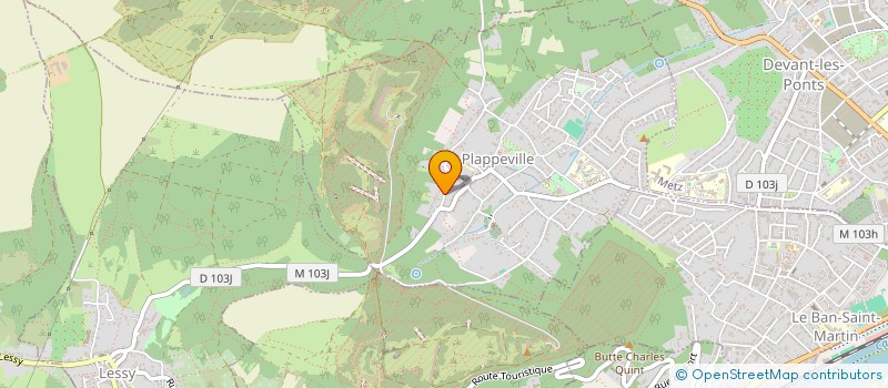 localisation de l'entreprise SCI DU 14 RUE D'HALLERING  PLAPPEVILLE