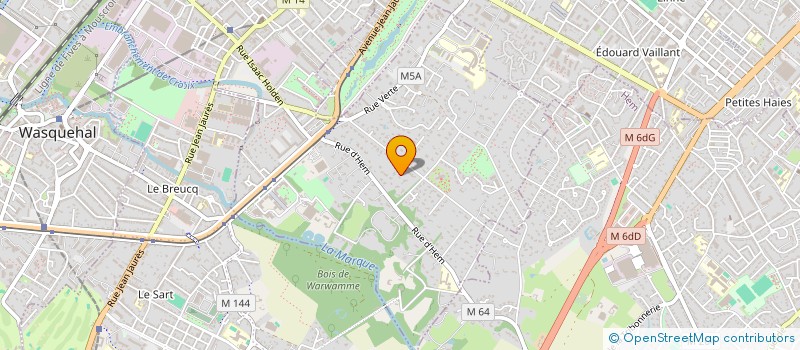 localisation de l'entreprise SCI DU 14 RUE DE GAND à CROIX