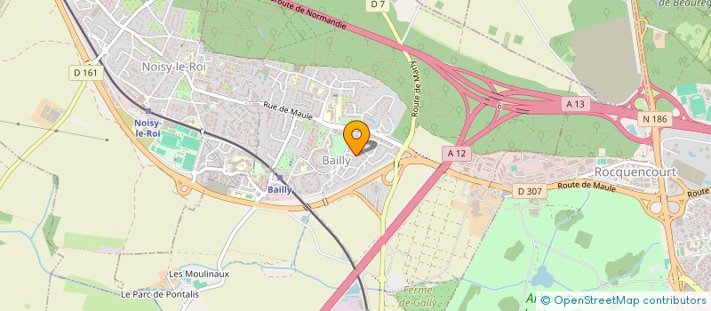 localisation de l'entreprise SCI DU 14 RUE DE PARIS A ORSAY  BAILLY