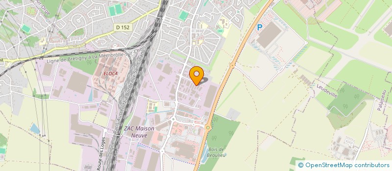 localisation de l'entreprise SCI DU 14 RUE DU ROUSSILLON à BRETIGNY-SUR-ORGE
