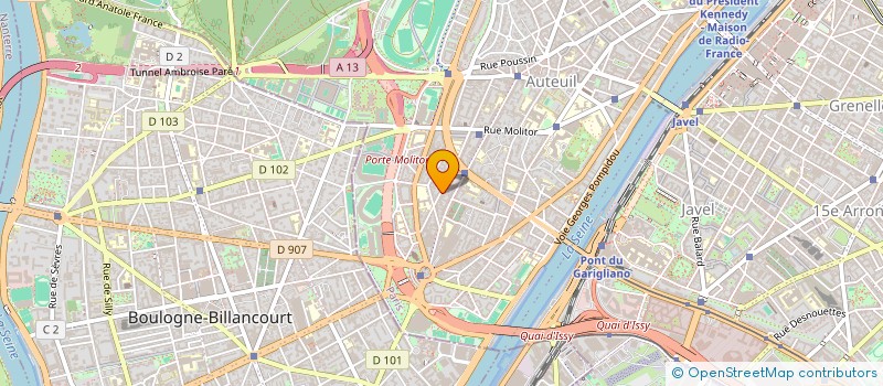 localisation de l'entreprise SCI DU 14 RUE DU TILLEUL  PARIS