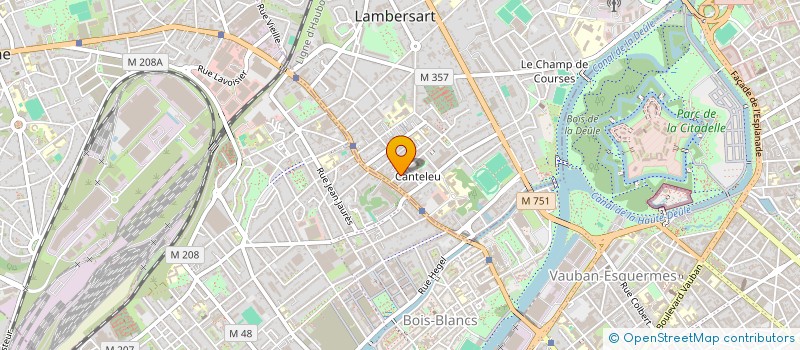 localisation de l'entreprise SCI DU 14 RUE GABRIELLE BOUVEUR  LAMBERSART