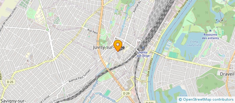 localisation de l'entreprise SCI DU 14 RUE PAUL MARAIS à JUVISY-SUR-ORGE