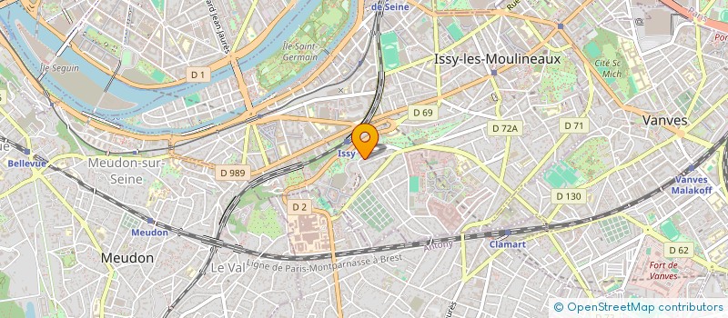 localisation de l'entreprise SCI DU 140 RUE D'ESTIENNE D'ORVES à ISSY-LES-MOULINEAUX