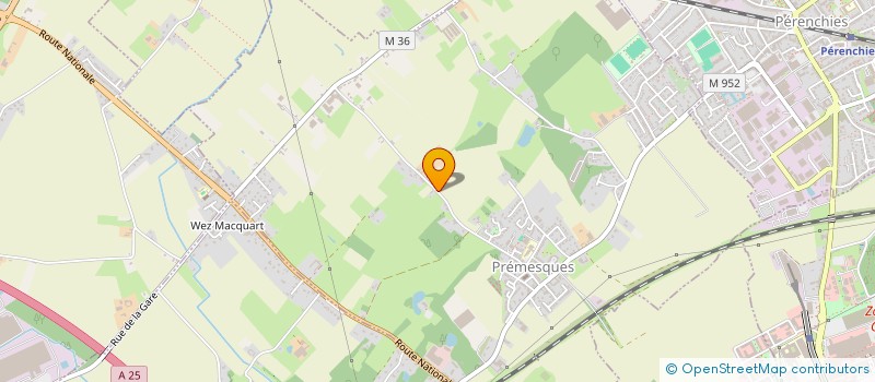 localisation de l'entreprise SCI DU 1412 RUE DU RETOUR A PREMESQUE  PREMESQUES