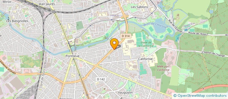localisation de l'entreprise SCI DU 142 AV PANORAMA à LE MANS