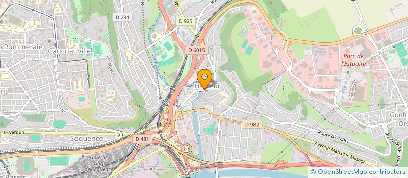 localisation de l'entreprise SCI DU 144 RUE DE LA LIBERATION  GAINNEVILLE