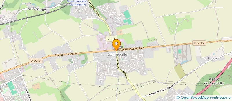 localisation de l'entreprise SCI DU 146 RUE DE LA LIBERATION  GAINNEVILLE