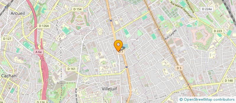 localisation de l'entreprise SCI DU 147 AV DE PARIS à VILLEJUIF