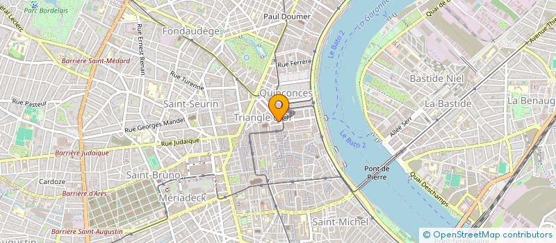 localisation de l'entreprise SCI DU 148 RUE STE CATHERINE 3  BORDEAUX