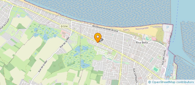 localisation de l'entreprise SCI DU 149 RTE DE LION SUR MER  OUISTREHAM