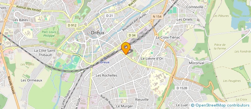 localisation de l'entreprise SCI DU 15 AVENUE KENNEDY à DREUX