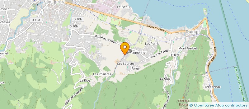 localisation de l'entreprise SCI DU 15 PRESIDENT  SAINT-JORIOZ