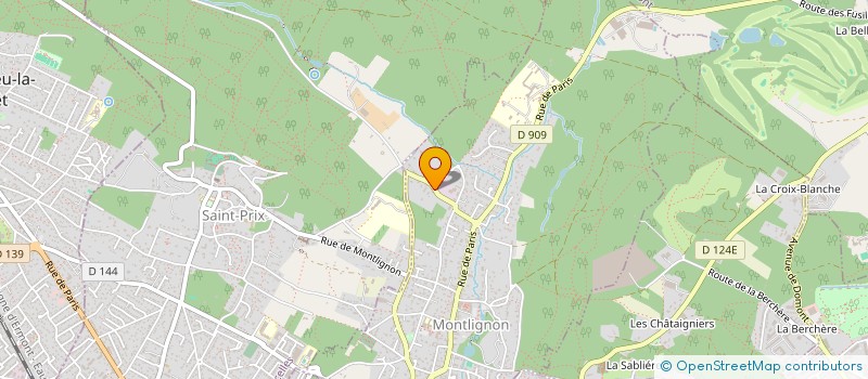 localisation de l'entreprise SCI DU 15 R DES METIGERS  MONTLIGNON