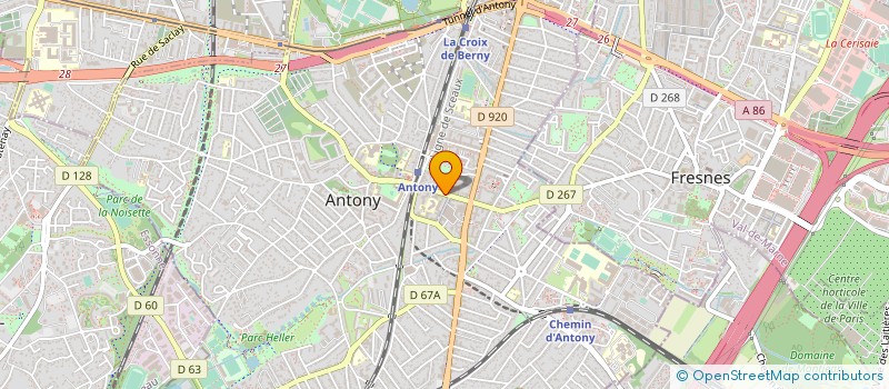 localisation de l'entreprise SCI DU 15 RUE AUGUSTE MOUNIE à ANTONY