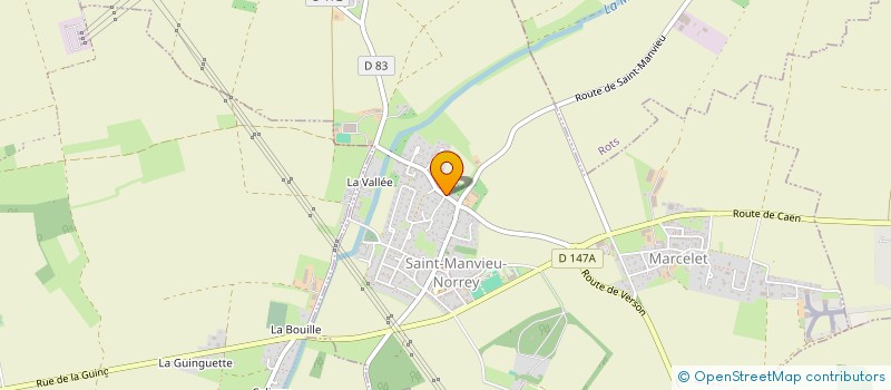 localisation de l'entreprise SCI DU 15 RUE DE LA LONDE  SAINT-MANVIEU-NORREY